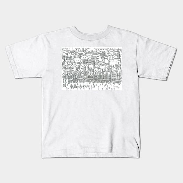 Brugge Kids T-Shirt by valery in the gallery